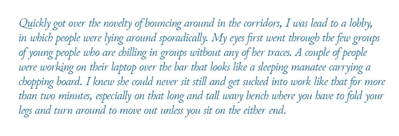 external view of the soft building